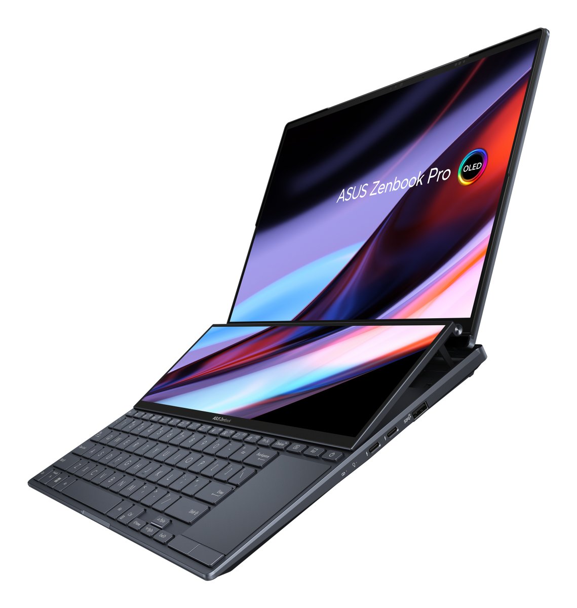 ASUS Zenbook Pro 14 Duo OLED UX8402ZE-M3022W Intel® Core™ i9 i9-12900H Laptop 36.8 cm (14.5") Touchscreen 2.8K 32 GB LPDDR5-SDRAM 1 TB SSD NVIDIA GeForce RTX 3050 Ti Wi-Fi 6E (802.11ax) Windows 11 Home Black - Image 10