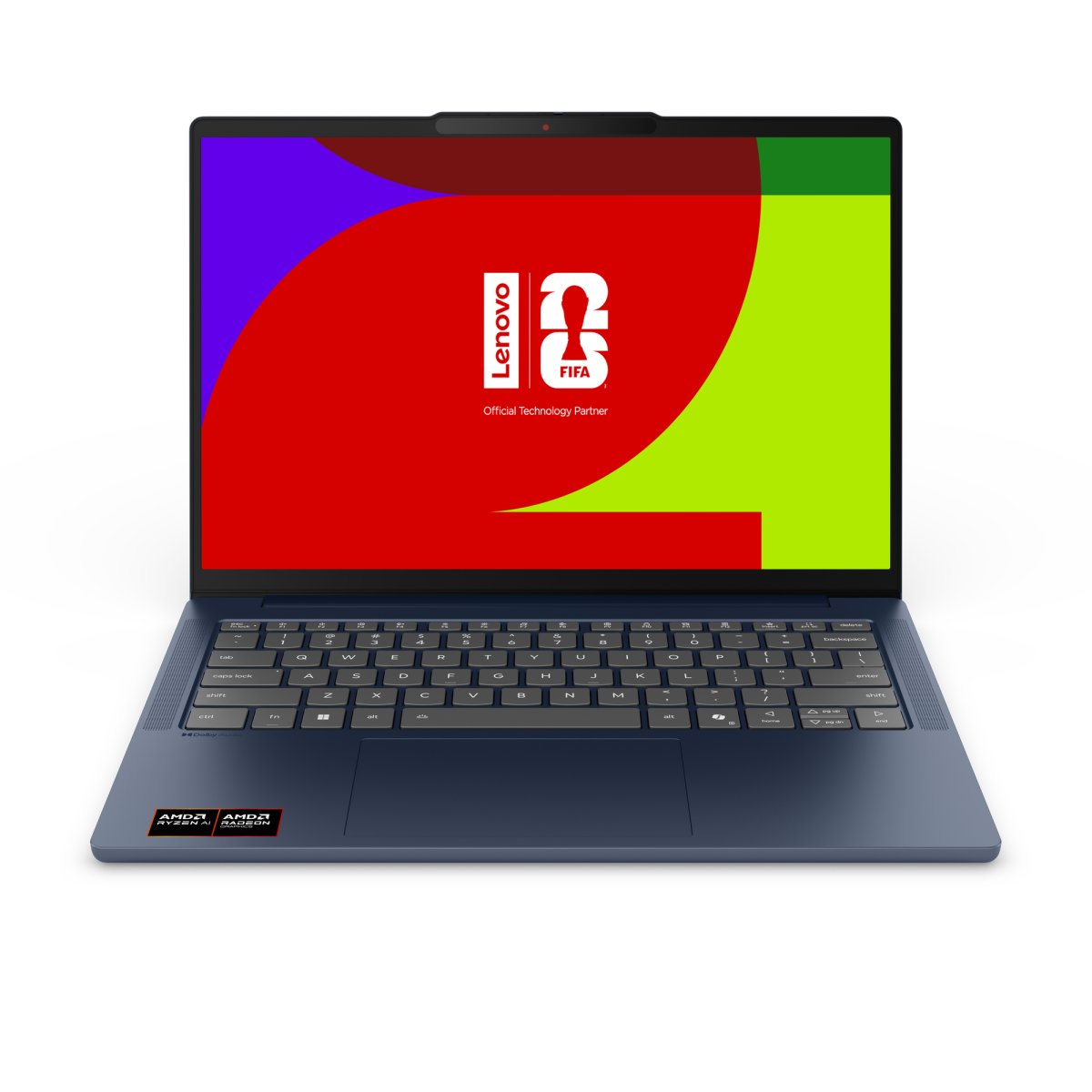 Lenovo IdeaPad Slim 5 14AGP11 Copilot+ PC AMD Ryzen™ AI 5 430 Laptop 35.6 cm (14") WUXGA 16 GB DDR5-SDRAM 512 GB SSD Wi-Fi 7 (802.11be) Windows 11 Home English Blue