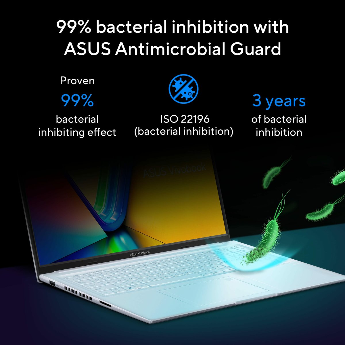 ASUS Vivobook 16X K3605ZU-N1058W Intel® Core™ i7 i7-12650H Laptop 40.6 cm (16") WUXGA 16 GB DDR4-SDRAM 512 GB SSD NVIDIA GeForce RTX 4050 Wi-Fi 6E (802.11ax) Windows 11 Home Silver - Image 11