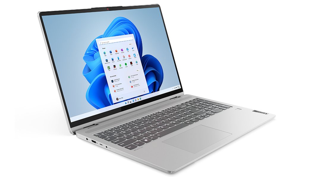 Lenovo IdeaPad Flex 5 16IAU7 Intel® Core™ i7 i7-1255U Hybrid (2-in-1) 40.6 cm (16") Touchscreen WUXGA 16 GB LPDDR4x-SDRAM 512 GB SSD Wi-Fi 6 (802.11ax) Windows 11 Home in S mode UK English Grey