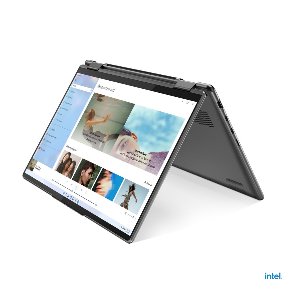 Lenovo Yoga 7 14IAL7 Intel® Core™ i7 i7-1255U Hybrid (2-in-1) 35.6 cm (14") Touchscreen 2.2K 16 GB LPDDR5-SDRAM 512 GB SSD Wi-Fi 6E (802.11ax) Windows 11 Home UK English Grey - Image 3