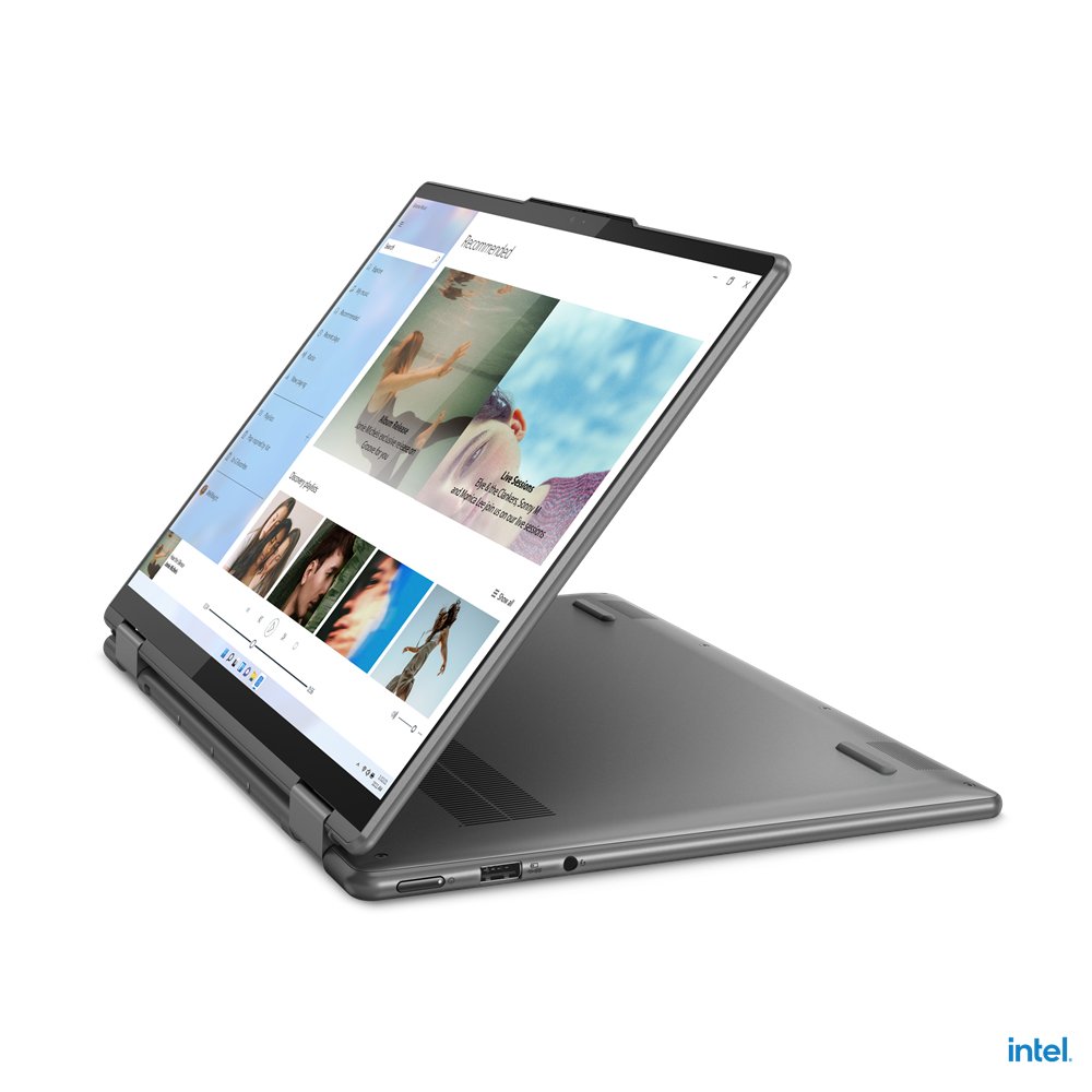 Lenovo Yoga 7 14IAL7 Intel® Core™ i7 i7-1255U Hybrid (2-in-1) 35.6 cm (14") Touchscreen 2.2K 16 GB LPDDR5-SDRAM 512 GB SSD Wi-Fi 6E (802.11ax) Windows 11 Home UK English Grey - Image 2
