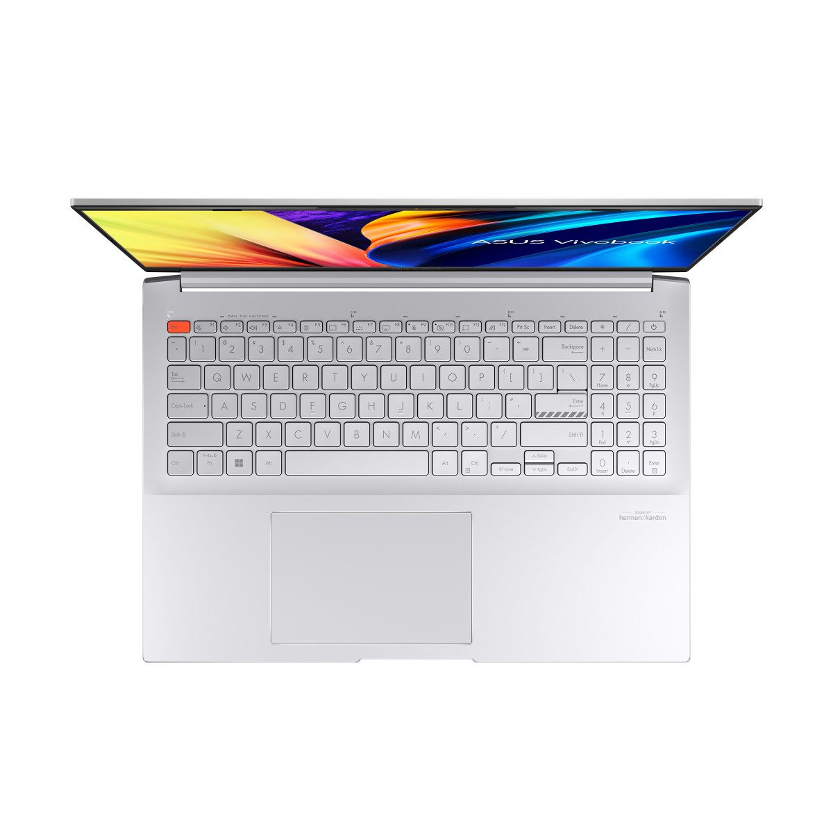 ASUS Vivobook Pro 16 K6602ZC-N1107W Intel® Core™ i7 i7-12650H Laptop 40.6 cm (16") WUXGA 16 GB DDR4-SDRAM 512 GB SSD NVIDIA GeForce RTX 3050 Wi-Fi 6E (802.11ax) Windows 11 Home Silver - Image 8