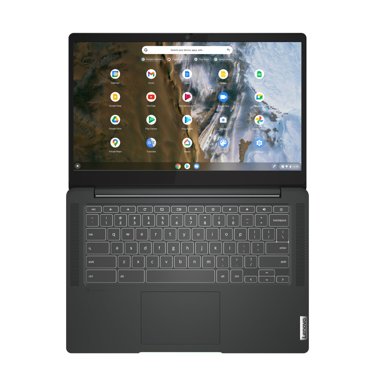 Lenovo IdeaPad 5 Chrome 14ITL6 Intel® Core™ i5 i5-1135G7 Chromebook 35.6 cm (14") Touchscreen Full HD 8 GB LPDDR4x-SDRAM 256 GB SSD Wi-Fi 6 (802.11ax) ChromeOS UK English Grey - Image 6