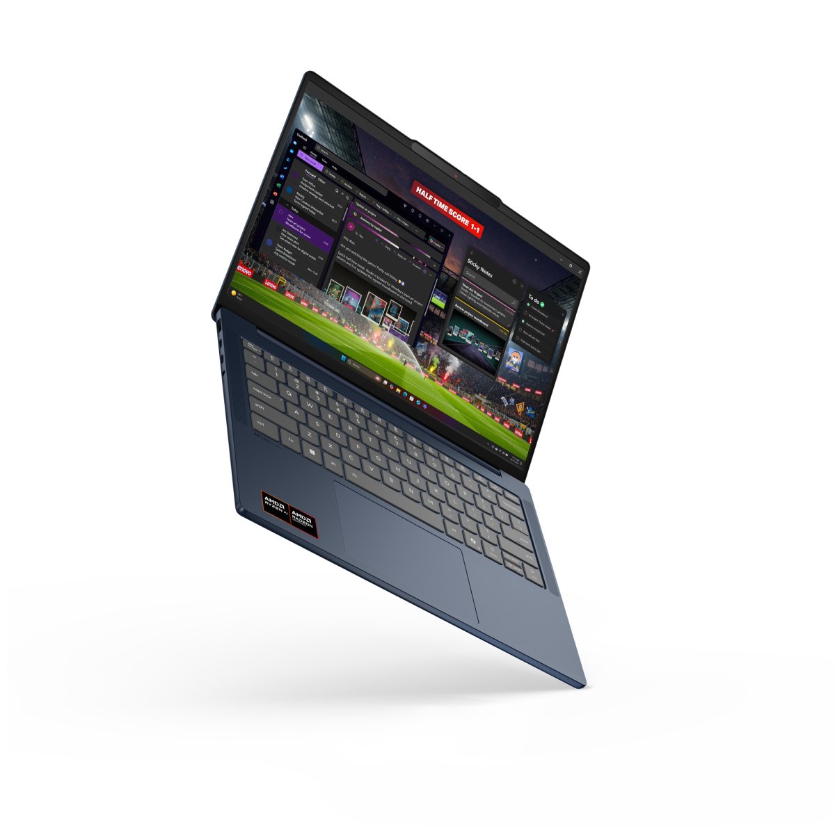 Lenovo IdeaPad Slim 5 14AGP11 Copilot+ PC AMD Ryzen™ AI 5 430 Laptop 35.6 cm (14") WUXGA 16 GB DDR5-SDRAM 512 GB SSD Wi-Fi 7 (802.11be) Windows 11 Home English Blue - Image 16