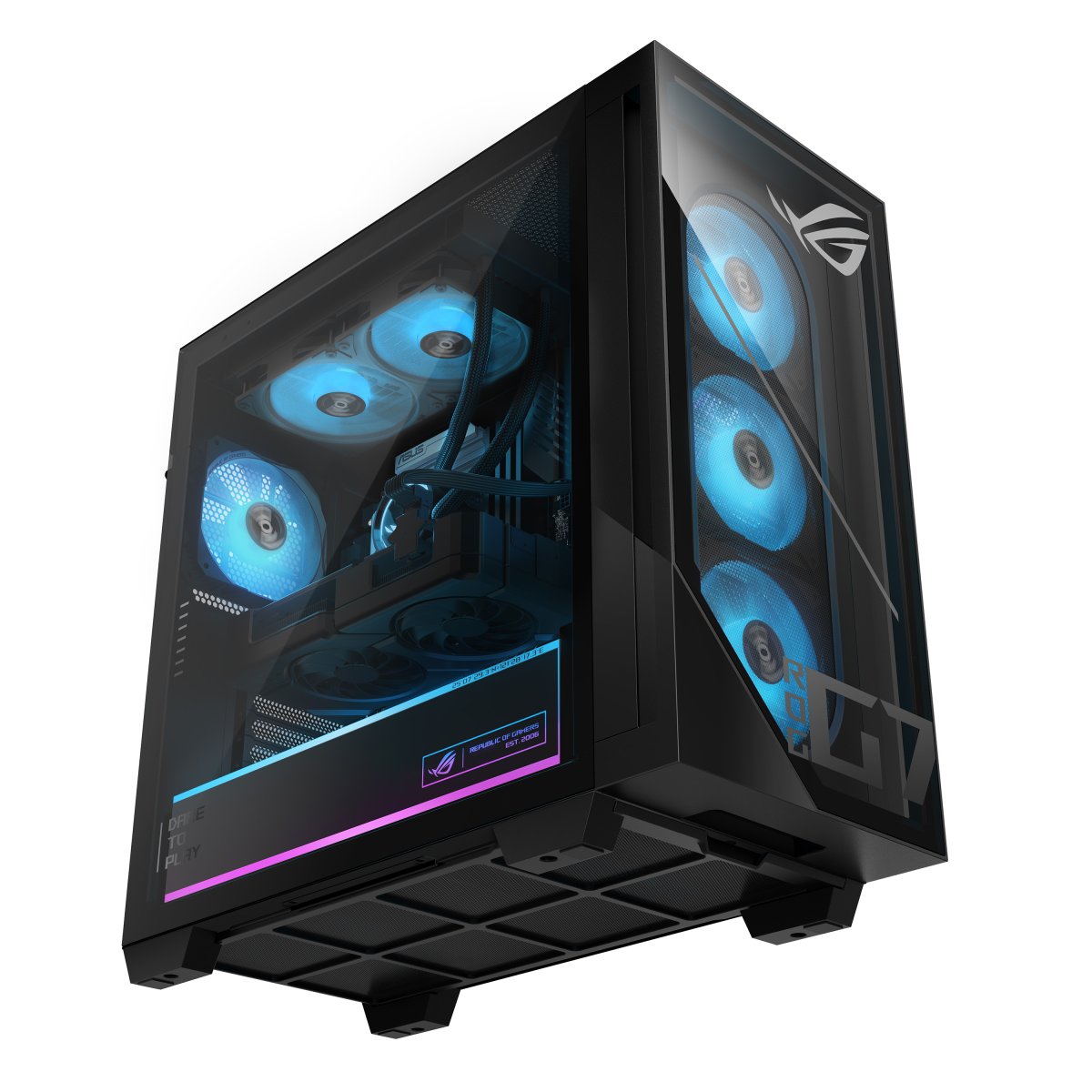 ASUS ROG G700 G700TF-07265F272W Intel Core Ultra 7 265F 32 GB DDR5-SDRAM 1 TB SSD NVIDIA GeForce RTX 5070 Windows 11 Home Tower PC Black - Image 4