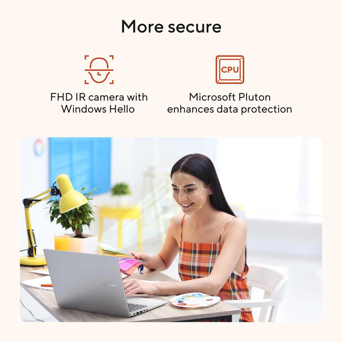 ASUS Vivobook 18 M1807GA-S8012W AMD Ryzen™ AI 5 430 Laptop 45.7 cm (18") WUXGA 16 GB DDR5-SDRAM 1 TB SSD Wi-Fi 6 (802.11ax) Windows 11 Home Blue - Image 18