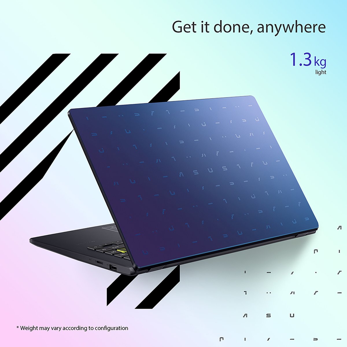 ASUS Vivobook Go 14 E410KA-EB996WS Intel® Celeron® N N4500 Laptop 35.6 cm (14") Full HD 4 GB DDR4-SDRAM 128 GB eMMC Wi-Fi 5 (802.11ac) Windows 11 Home in S mode Black, Blue - Image 8