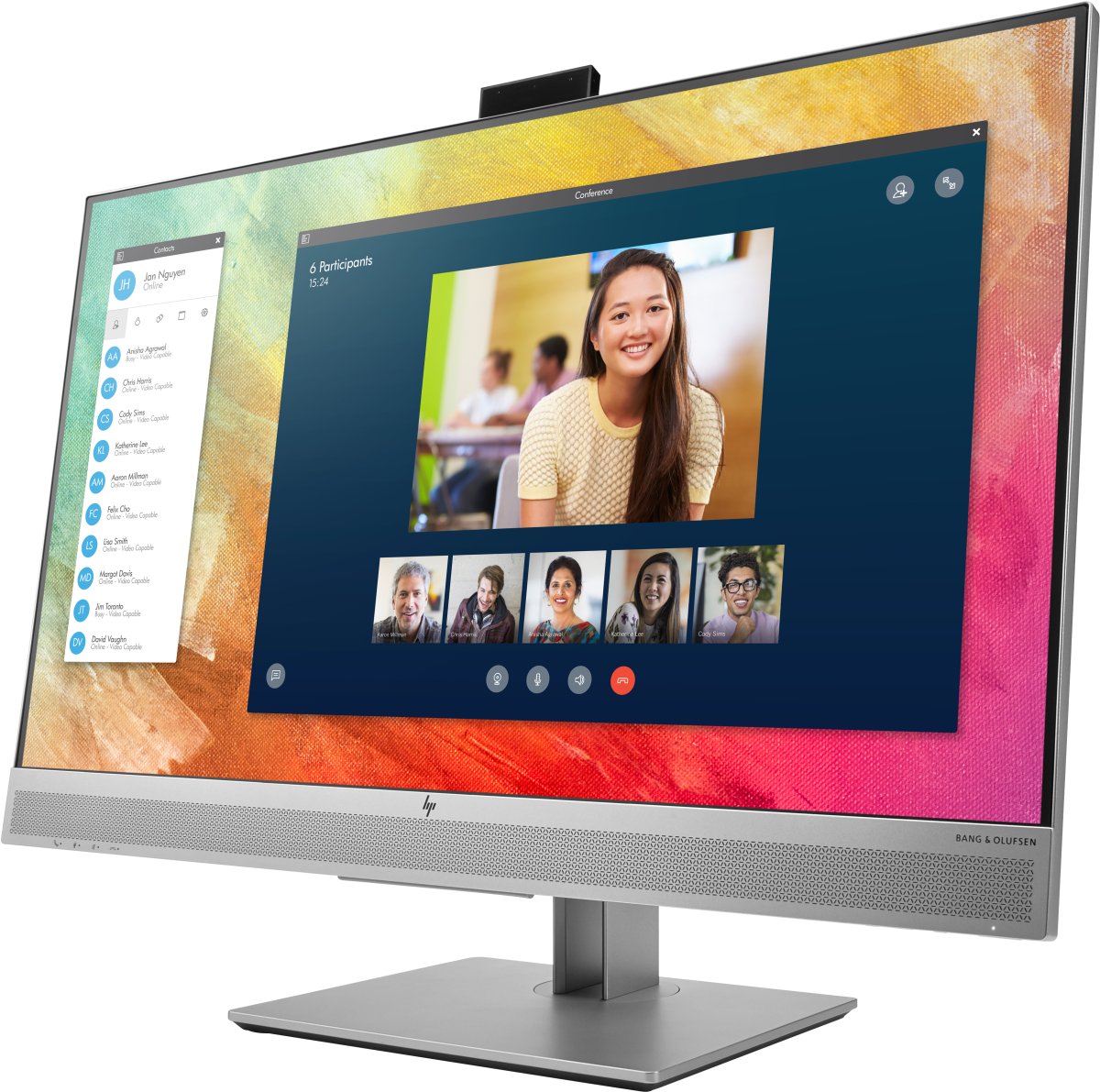 HP EliteDisplay E273m computer monitor 68.6 cm (27") 1920 x 1080 pixels Full HD LED Black, Silver - Image 2