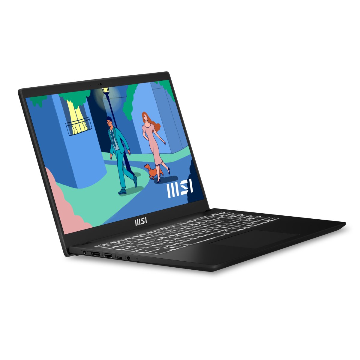 MSI Modern 15 B7M-086UK AMD Ryzen™ 7 7730U Laptop 39.6 cm (15.6") Full HD 8 GB DDR4-SDRAM 512 GB SSD Wi-Fi 6E (802.11ax) Windows 11 Home Black - Image 19