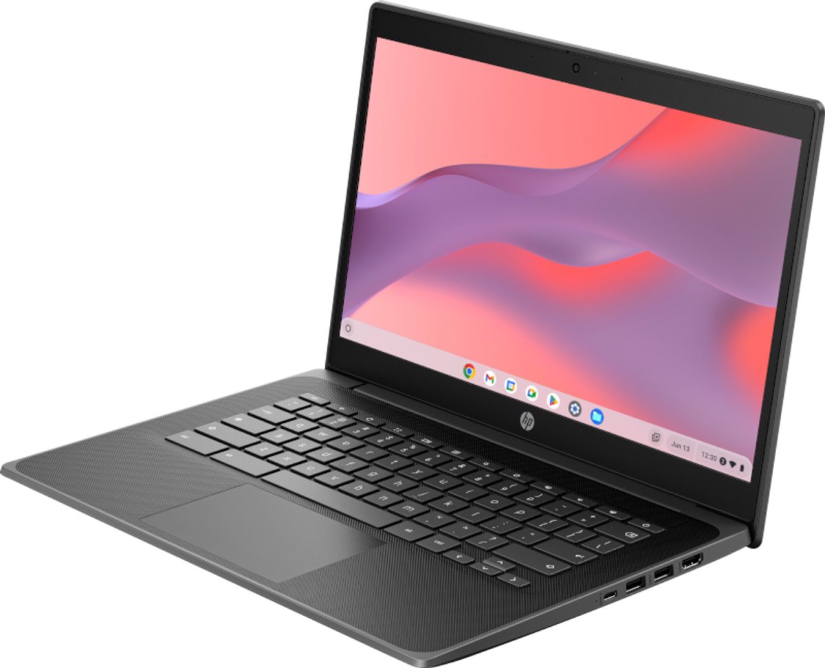 HP Fortis G1i 14 Chromebook Intel® N N150 35.6 cm (14") Touchscreen HD 4 GB LPDDR5-SDRAM 32 GB eMMC Wi-Fi 6 (802.11ax) ChromeOS Black - Image 4