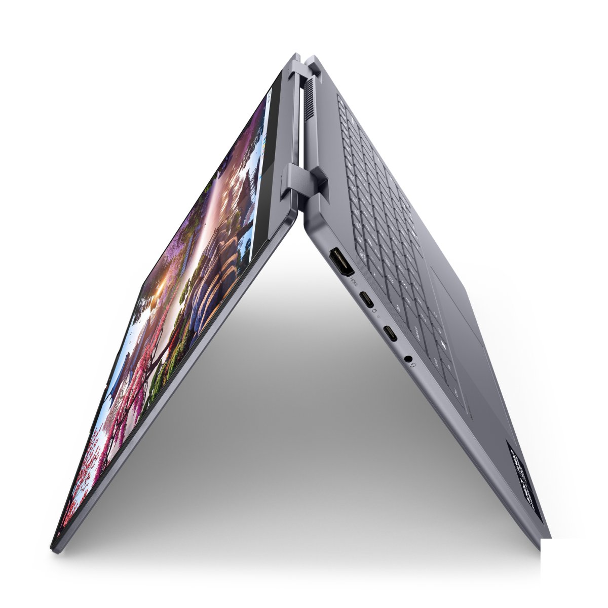 Lenovo IdeaPad 5 2-in-1 14AKP10 Copilot+ PC AMD Ryzen™ AI 7 350 Hybrid (2-in-1) 35.6 cm (14") Touchscreen WUXGA 16 GB LPDDR5x-SDRAM 512 GB SSD Wi-Fi 7 (802.11be) Windows 11 Home English Grey - Image 16