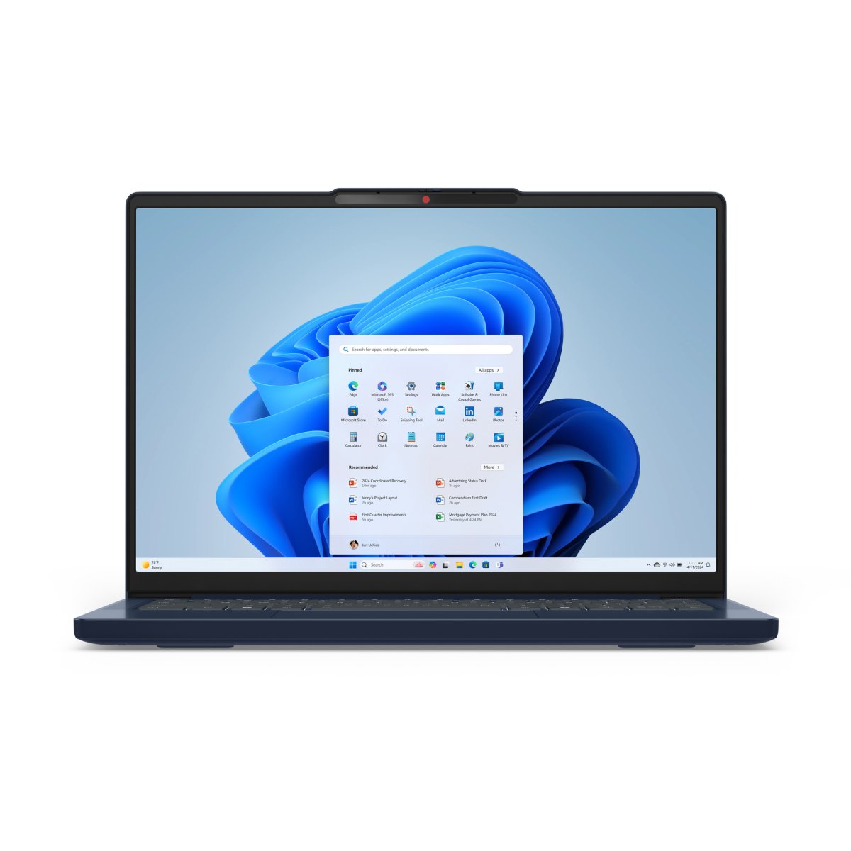 Lenovo IdeaPad Slim 3 14IRH10 Intel® Core™ i5 i5-13420H Laptop 35.6 cm (14") WUXGA 16 GB DDR5-SDRAM 1 TB SSD Wi-Fi 7 (802.11be) Windows 11 Home English Blue - Image 4