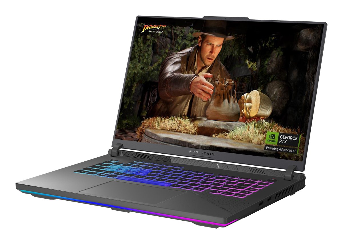 ASUS ROG Strix G16 G614PR-RV016W AMD Ryzen™ 9 8940HX Laptop 40.6 cm (16") WUXGA 16 GB DDR5-SDRAM 1 TB SSD NVIDIA GeForce RTX 5070 Ti Wi-Fi 6E (802.11ax) Windows 11 Home Black, Grey - Image 4