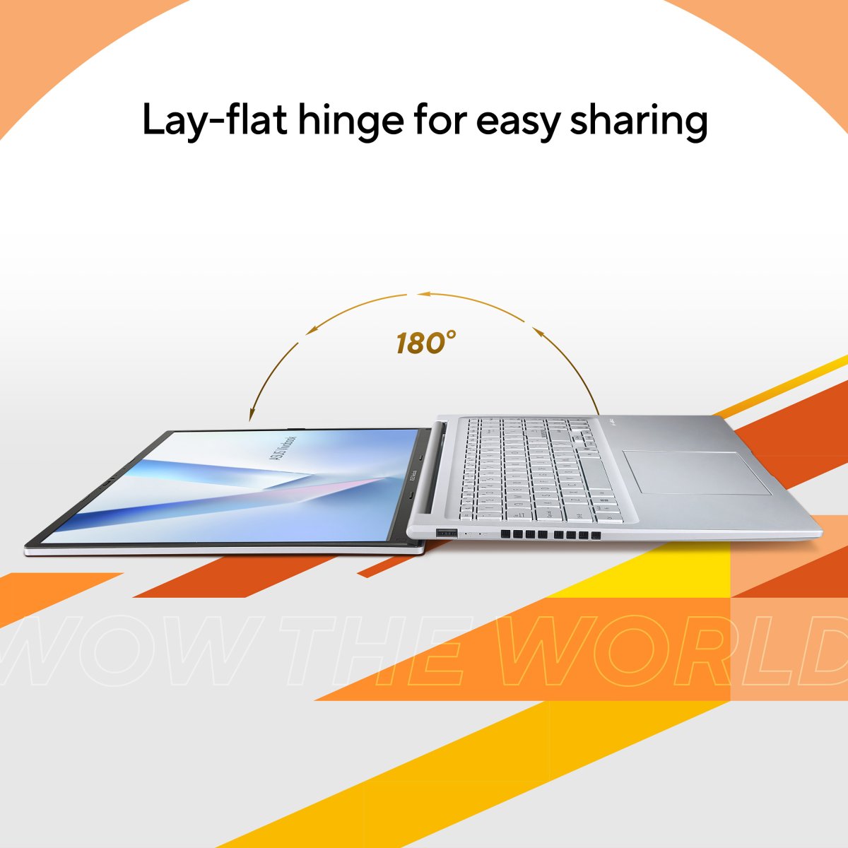 ASUS Vivobook 16 M1605NAQ-MB077W AMD Ryzen™ 5 150 Laptop 40.6 cm (16") WUXGA 16 GB DDR5-SDRAM 512 GB SSD Wi-Fi 6 (802.11ax) Windows 11 Home Silver - Image 14