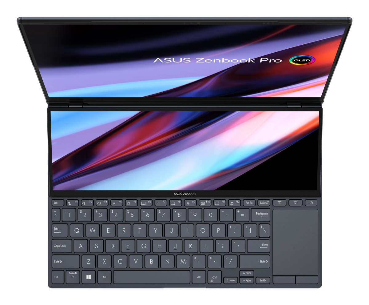ASUS Zenbook Pro 14 Duo OLED UX8402ZE-M3022W Intel® Core™ i9 i9-12900H Laptop 36.8 cm (14.5") Touchscreen 2.8K 32 GB LPDDR5-SDRAM 1 TB SSD NVIDIA GeForce RTX 3050 Ti Wi-Fi 6E (802.11ax) Windows 11 Home Black - Image 9