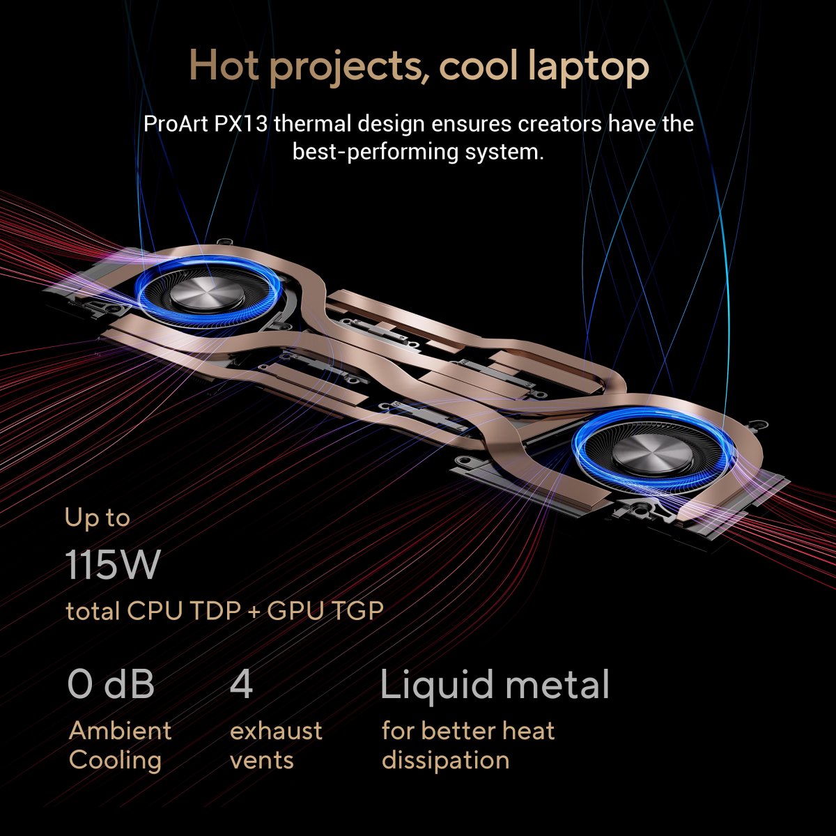 ASUS ProArt PX13 HN7306WI-LX017W Copilot+ PC AMD Ryzen AI 9 HX 370 Hybrid (2-in-1) 33.8 cm (13.3") Touchscreen 3K 32 GB LPDDR5x-SDRAM 2 TB SSD NVIDIA GeForce RTX 4070 Wi-Fi 7 (802.11be) Windows 11 Home Black - Image 14