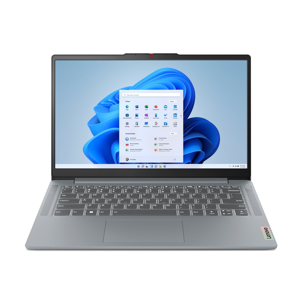 Lenovo IdeaPad Slim 3 14AMN8 AMD Ryzen™ 3 Laptop 35.6 cm (14") Full HD 8 GB LPDDR5-SDRAM 256 GB SSD Wi-Fi 6 (802.11ax) Windows 11 Home in S mode English Grey