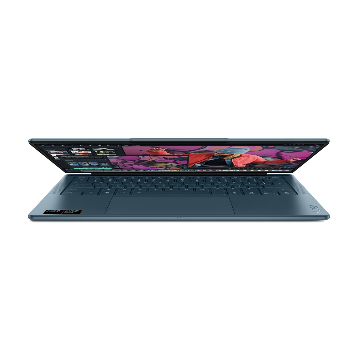 Lenovo Yoga Slim 7 14AKP10 Copilot+ PC AMD Ryzen™ AI 5 340 Laptop 35.6 cm (14") WUXGA 16 GB LPDDR5-SDRAM 512 GB SSD Wi-Fi 7 (802.11be) Windows 11 Home English Teal - Image 6