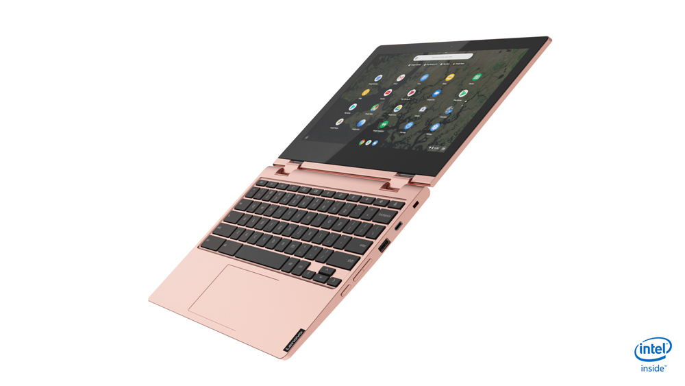 Lenovo Chromebook C340-11 Intel® Celeron® N4000 29.5 cm (11.6") Touchscreen HD 4 GB LPDDR4-SDRAM 32 GB eMMC Wi-Fi 5 (802.11ac) ChromeOS Pink - Image 6