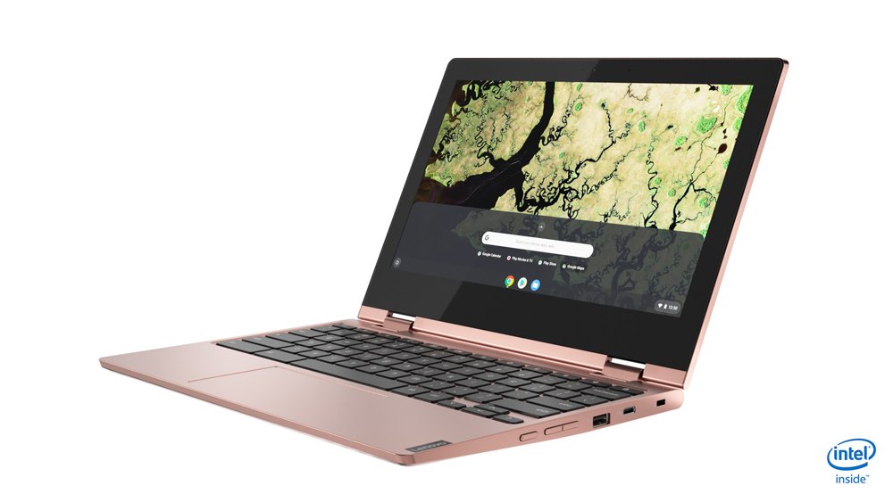Lenovo Chromebook C340-11 Intel® Celeron® N4000 29.5 cm (11.6") Touchscreen HD 4 GB LPDDR4-SDRAM 32 GB eMMC Wi-Fi 5 (802.11ac) ChromeOS Pink - Image 3