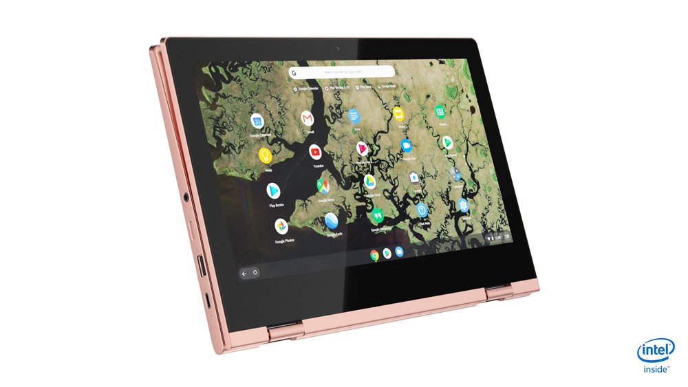 Lenovo Chromebook C340-11 Intel® Celeron® N4000 29.5 cm (11.6") Touchscreen HD 4 GB LPDDR4-SDRAM 32 GB eMMC Wi-Fi 5 (802.11ac) ChromeOS Pink - Image 5