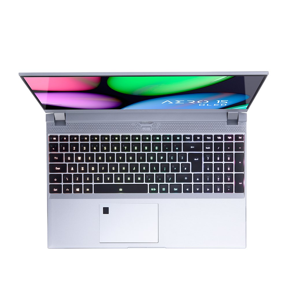 GIGABYTE AERO 15S OLED NA-7UK5120SH Intel® Core™ i7 i7-9750H Laptop 39.6 cm (15.6") 4K Ultra HD 16 GB DDR4-SDRAM 256 GB SSD NVIDIA® GeForce® GTX 1650 Wi-Fi 6 (802.11ax) Windows 10 Home Silver - Image 2