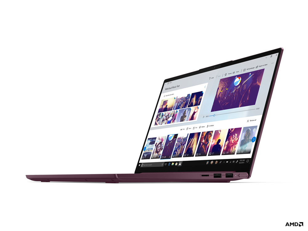 Lenovo Yoga Slim 7 14ARE05 AMD Ryzen™ 5 4500U Laptop 35.6 cm (14") Full HD 8 GB LPDDR4x-SDRAM 256 GB SSD Wi-Fi 6 (802.11ax) Windows 10 Home - Image 8