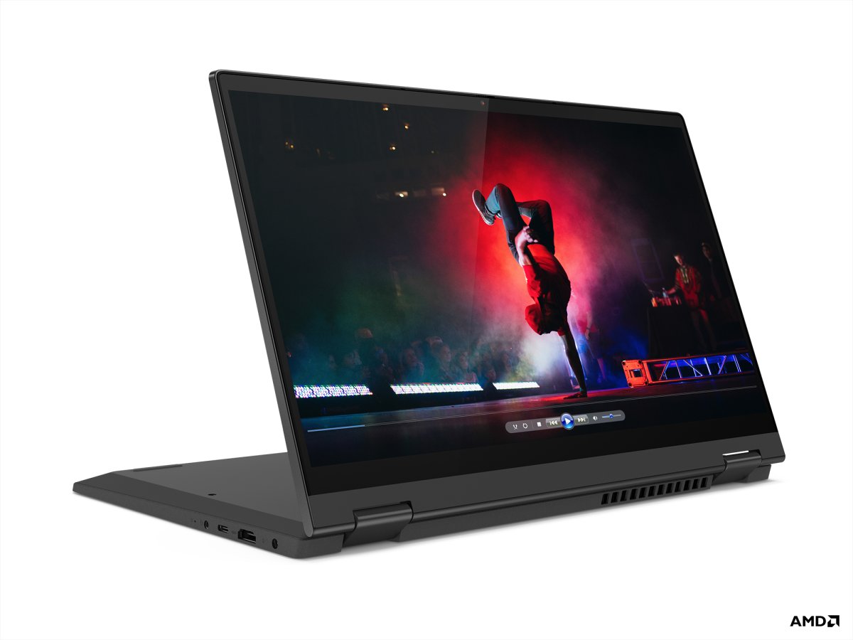 Lenovo IdeaPad Flex 5 14ARE05 AMD Ryzen™ 3 4300U Hybrid (2-in-1) 35.6 cm (14") Touchscreen Full HD 4 GB DDR4-SDRAM 128 GB SSD Wi-Fi 5 (802.11ac) Windows 10 Home in S mode Graphite, Grey - Image 4