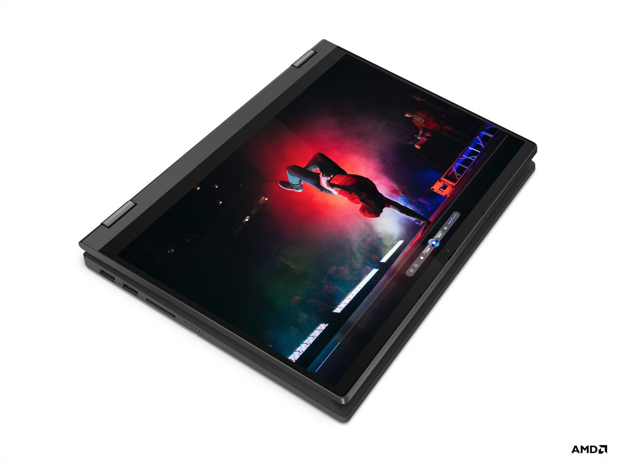 Lenovo IdeaPad Flex 5 14ARE05 AMD Ryzen™ 3 4300U Hybrid (2-in-1) 35.6 cm (14") Touchscreen Full HD 4 GB DDR4-SDRAM 128 GB SSD Wi-Fi 5 (802.11ac) Windows 10 Home in S mode Graphite, Grey - Image 9