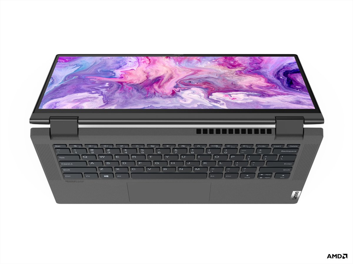 Lenovo IdeaPad Flex 5 14ARE05 AMD Ryzen™ 3 4300U Hybrid (2-in-1) 35.6 cm (14") Touchscreen Full HD 4 GB DDR4-SDRAM 128 GB SSD Wi-Fi 5 (802.11ac) Windows 10 Home in S mode Graphite, Grey - Image 5