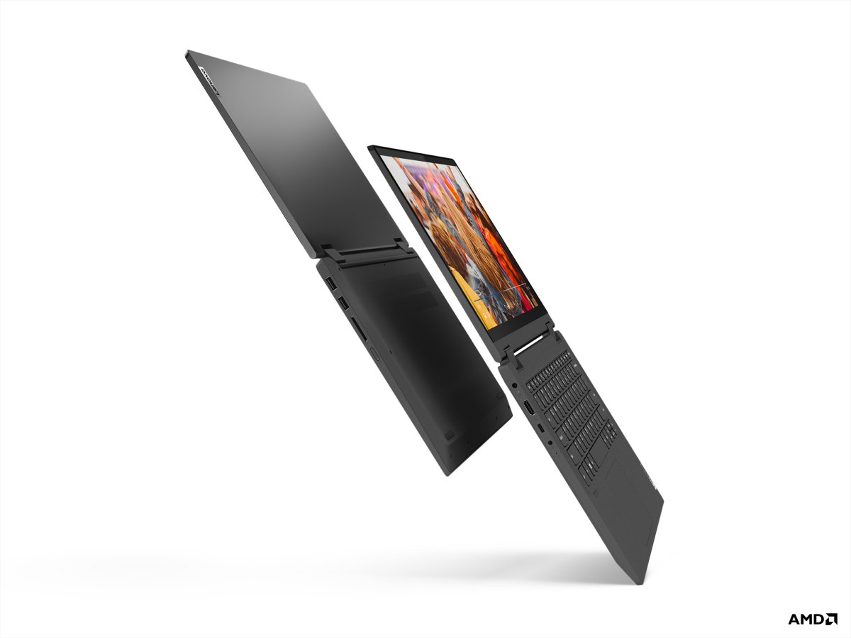 Lenovo IdeaPad Flex 5 14ARE05 AMD Ryzen™ 3 4300U Hybrid (2-in-1) 35.6 cm (14") Touchscreen Full HD 4 GB DDR4-SDRAM 128 GB SSD Wi-Fi 5 (802.11ac) Windows 10 Home in S mode Graphite, Grey - Image 6