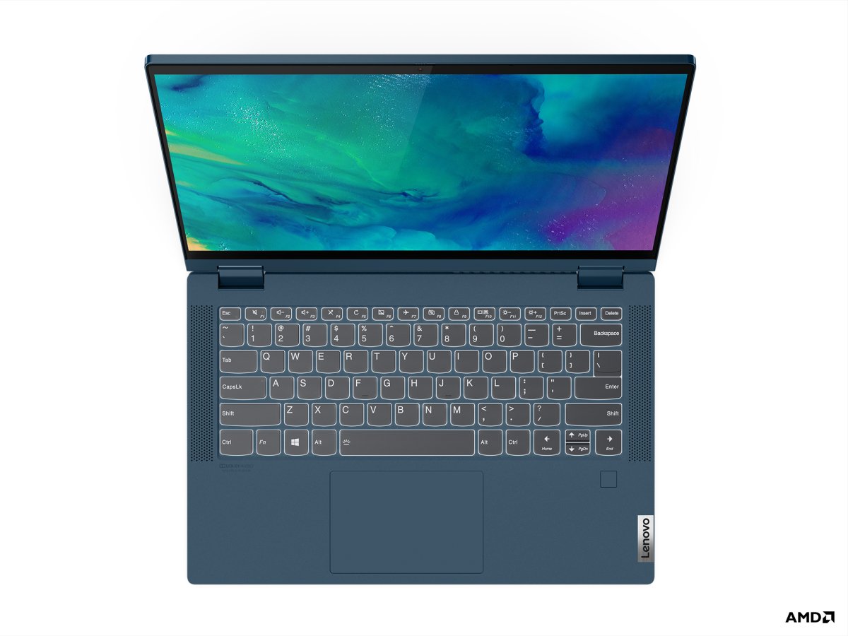 Lenovo IdeaPad Flex 5 14ARE05 AMD Ryzen™ 5 4500U Hybrid (2-in-1) 35.6 cm (14") Touchscreen Full HD 8 GB DDR4-SDRAM 256 GB SSD Wi-Fi 5 (802.11ac) Windows 10 Home in S mode Blue - Image 7