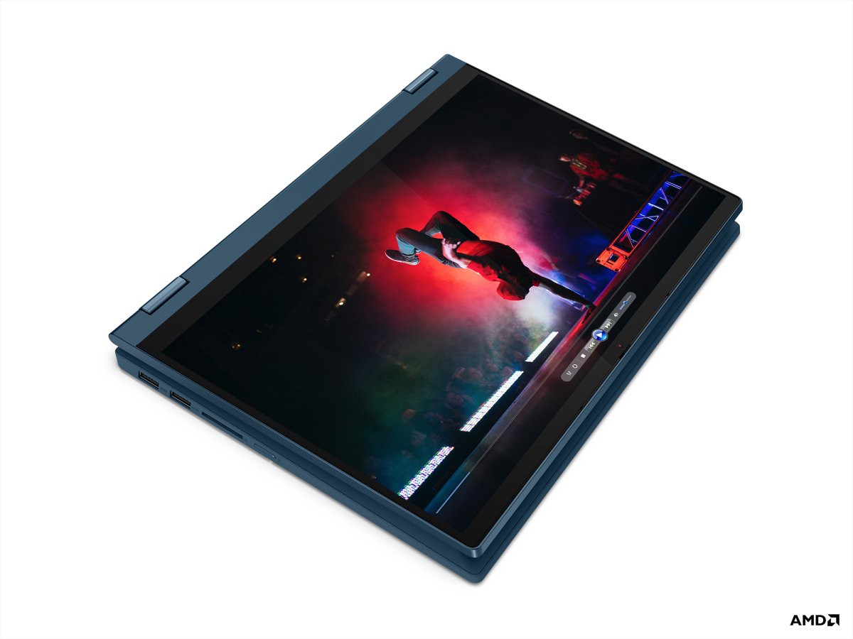 Lenovo IdeaPad Flex 5 14ARE05 AMD Ryzen™ 5 4500U Hybrid (2-in-1) 35.6 cm (14") Touchscreen Full HD 8 GB DDR4-SDRAM 256 GB SSD Wi-Fi 5 (802.11ac) Windows 10 Home in S mode Blue - Image 9