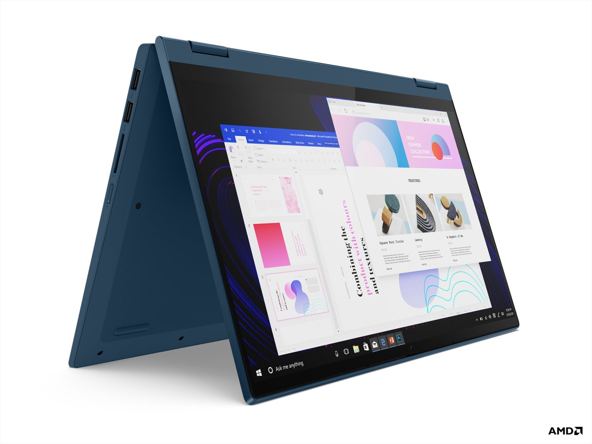 Lenovo IdeaPad Flex 5 14ARE05 AMD Ryzen™ 5 4500U Hybrid (2-in-1) 35.6 cm (14") Touchscreen Full HD 8 GB DDR4-SDRAM 256 GB SSD Wi-Fi 5 (802.11ac) Windows 10 Home in S mode Blue - Image 11