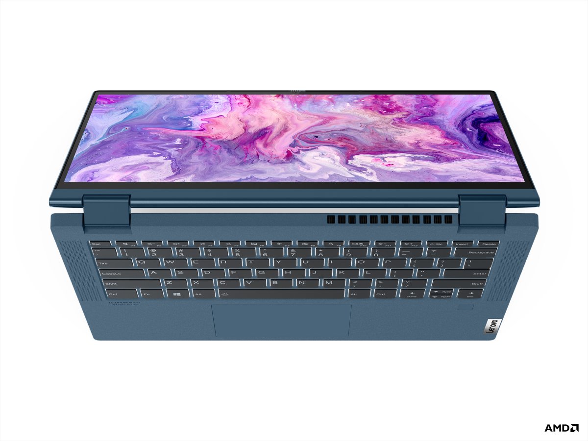 Lenovo IdeaPad Flex 5 14ARE05 AMD Ryzen™ 5 4500U Hybrid (2-in-1) 35.6 cm (14") Touchscreen Full HD 8 GB DDR4-SDRAM 256 GB SSD Wi-Fi 5 (802.11ac) Windows 10 Home in S mode Blue - Image 5