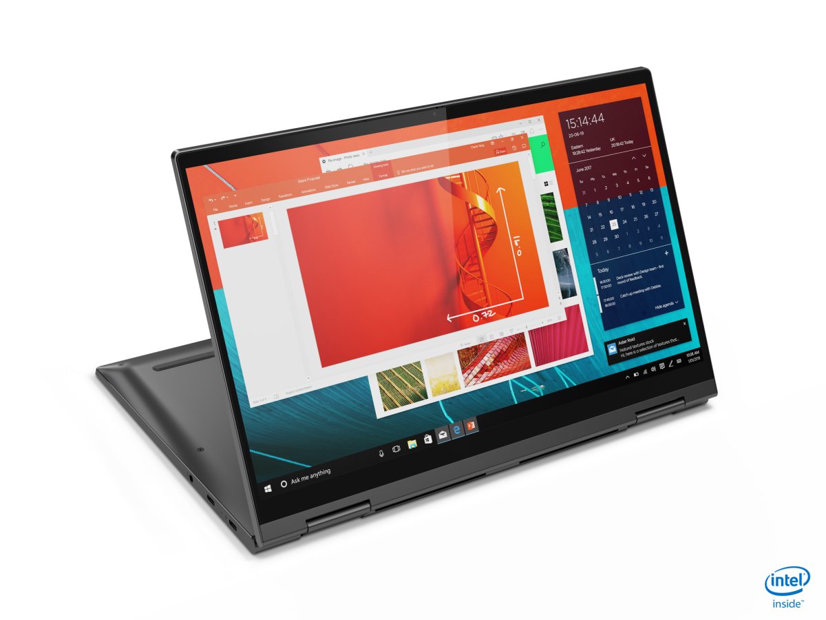 Lenovo Yoga C740-14IML Intel® Core™ i5 i5-10210U Hybrid (2-in-1) 35.6 cm (14") Touchscreen Full HD 8 GB DDR4-SDRAM 256 GB SSD Wi-Fi 6 (802.11ax) Windows 10 Home English Grey - Image 6