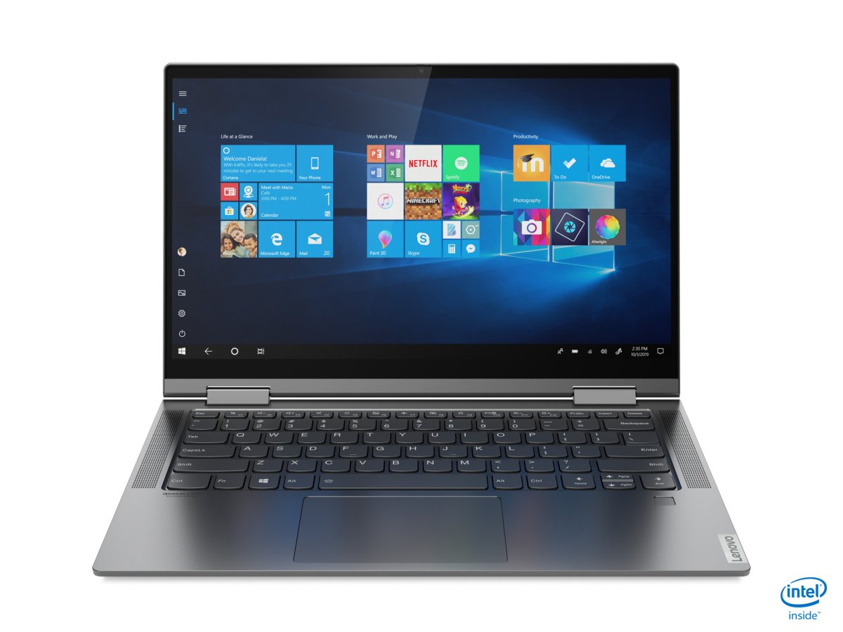 Lenovo Yoga C740-14IML Intel® Core™ i5 i5-10210U Hybrid (2-in-1) 35.6 cm (14") Touchscreen Full HD 8 GB DDR4-SDRAM 256 GB SSD Wi-Fi 6 (802.11ax) Windows 10 Home English Grey - Image 8