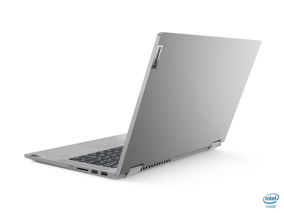 Lenovo IdeaPad Flex 5 14IIL05 Intel® Core™ i3 i3-1005G1 Hybrid (2-in-1) 35.6 cm (14") Touchscreen Full HD 4 GB DDR4-SDRAM 128 GB SSD Wi-Fi 6 (802.11ax) Windows 10 Home in S mode Grey, Platinum - Image 3