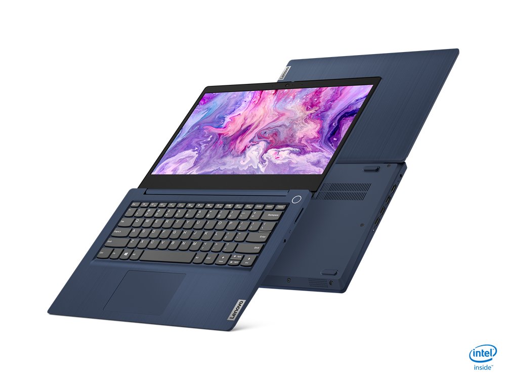Lenovo IdeaPad 3 14IML05 Intel® Pentium® Gold 6405U Laptop 35.6 cm (14") Full HD 4 GB DDR4-SDRAM 128 GB SSD Wi-Fi 6 (802.11ax) Windows 10 Home in S mode Blue - Image 2