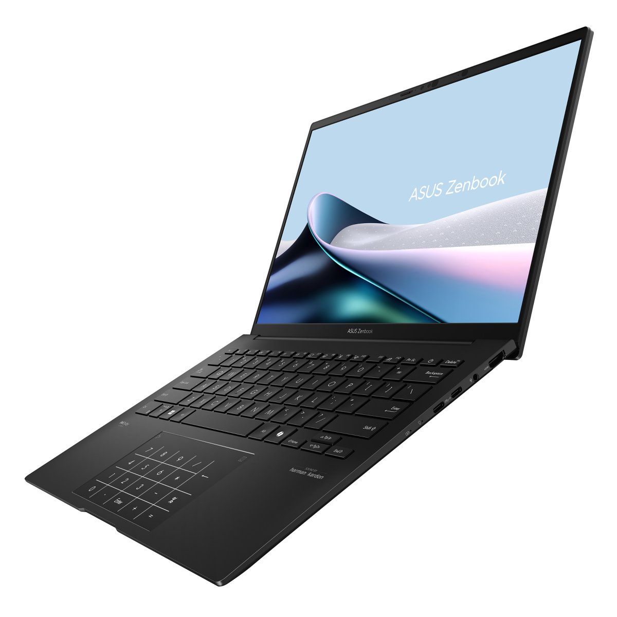 ASUS Zenbook 14 OLED UM3406HA-QL020W AMD Ryzen™ 7 8840HS Laptop 35.6 cm (14") Touchscreen WUXGA 16 GB LPDDR5x-SDRAM 1 TB SSD Wi-Fi 6E (802.11ax) Windows 11 Home Black - Image 4
