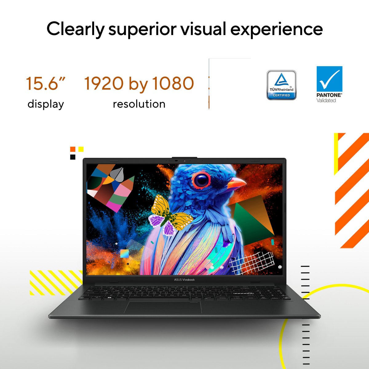 ASUS Vivobook Go 15 E1504FA-BQ2869W AMD Ryzen™ 3 30 Laptop 39.6 cm (15.6") Full HD 8 GB LPDDR5-SDRAM 128 GB SSD Wi-Fi 6E (802.11ax) Windows 11 Home Silver - Image 9