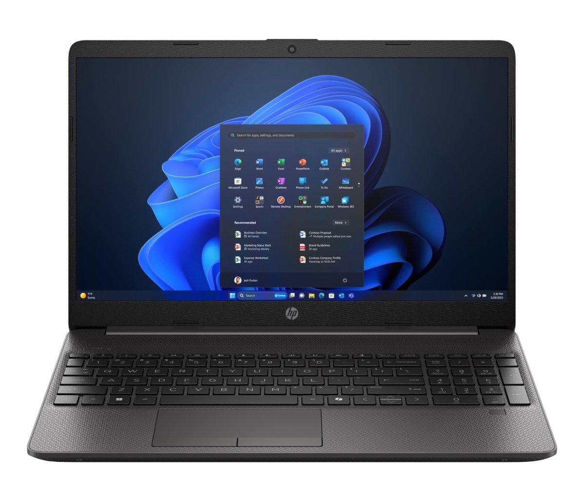 HP 250R G9 15.6-inch FHD Intel Core 5 120U 8GB 256GB SSD Windows 11 Pro Dark Ash Silver