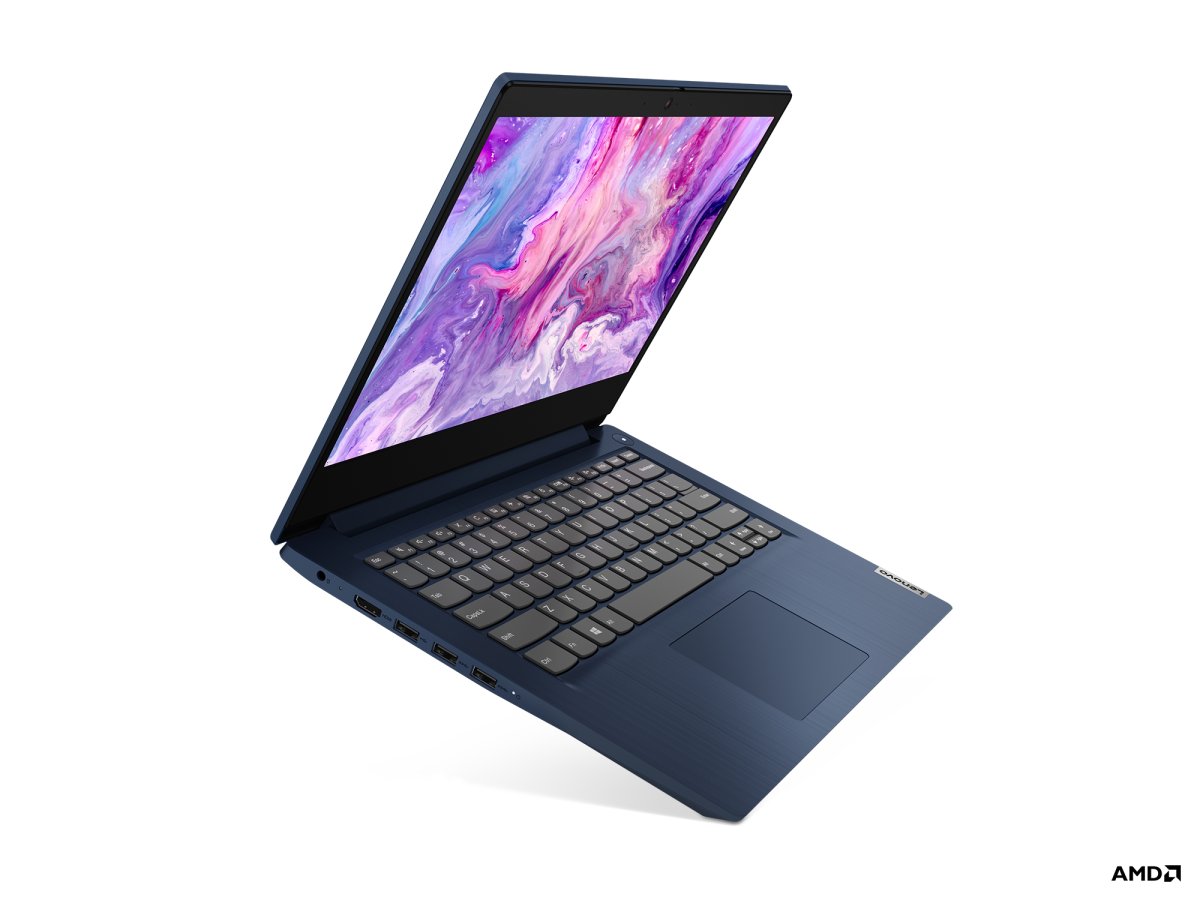 Lenovo IdeaPad 3 14ADA05 AMD Ryzen™ 7 3700U Laptop 35.6 cm (14") Full HD 8 GB DDR4-SDRAM 512 GB SSD Wi-Fi 5 (802.11ac) Windows 10 Home in S mode UK English Blue - Image 2