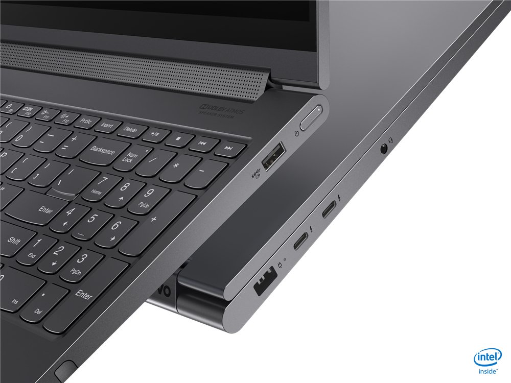Lenovo Yoga 9 15IMH5 Intel® Core™ i9 i9-10980HK Hybrid (2-in-1) 39.6 cm (15.6") Touchscreen 4K Ultra HD 16 GB DDR4-SDRAM 1 TB SSD NVIDIA® GeForce® GTX 1650 Ti Wi-Fi 6 (802.11ax) Windows 10 Home Grey - Image 10