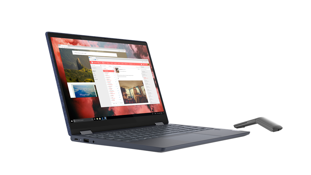Lenovo Yoga 6 13ARE05 AMD Ryzen™ 5 4500U Hybrid (2-in-1) 33.8 cm (13.3") Touchscreen Full HD 8 GB DDR4-SDRAM 256 GB SSD Wi-Fi 6 (802.11ax) Windows 10 Home UK English Blue - Image 9