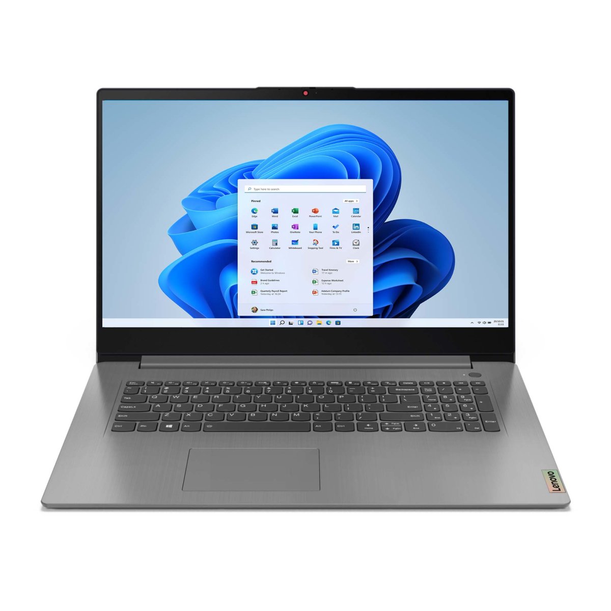 Lenovo IdeaPad 3 17ITL6 Intel® Core™ i3 i3-1115G4 Laptop 43.9 cm (17.3") Full HD 4 GB DDR4-SDRAM 256 GB SSD Wi-Fi 6 (802.11ax) Windows 11 Home in S mode UK English Grey - Image 9