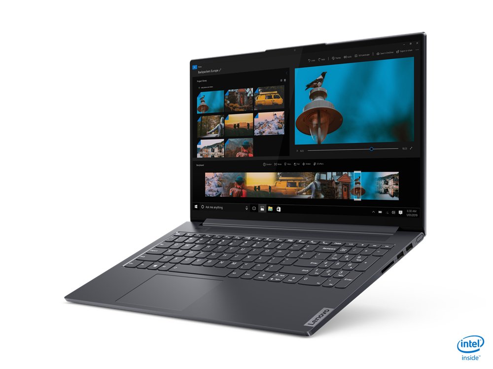 Lenovo Yoga Slim 7 15IMH05 Intel® Core™ i5 i5-10300H Laptop 39.6 cm (15.6") Full HD 8 GB DDR4-SDRAM 512 GB SSD NVIDIA® GeForce® GTX 1650 Wi-Fi 6 (802.11ax) Windows 10 Home UK English Grey