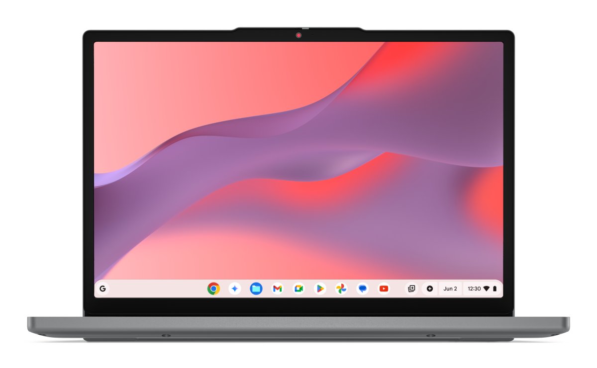 Lenovo Chrome 14M8911 MediaTek Kompanio 540 Chromebook 35.6 cm (14") Touchscreen WUXGA 4 GB LPDDR5x-SDRAM 128 GB UFS Wi-Fi 7 (802.11be) ChromeOS English Grey - Image 2