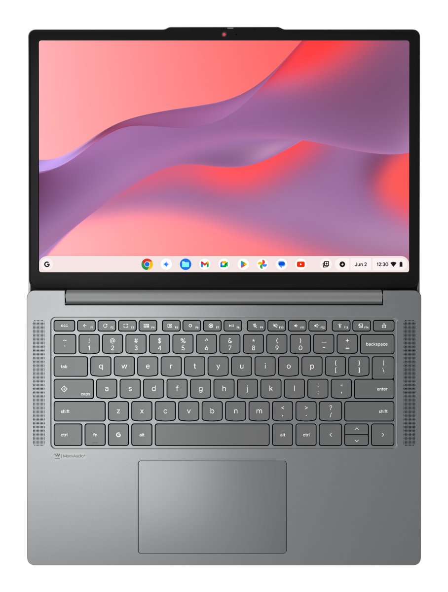 Lenovo Chrome 14M8911 MediaTek Kompanio 540 Chromebook 35.6 cm (14") Touchscreen WUXGA 4 GB LPDDR5x-SDRAM 128 GB UFS Wi-Fi 7 (802.11be) ChromeOS English Grey - Image 13